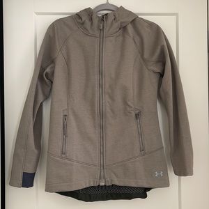 NEW without tags. Under Armour Storm2 olive green hoodie jacket. Size SMALL.
